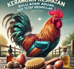 Tips Merawat Kesehatan Bulu Ayam Aduan Agar Tetap Mengkilap