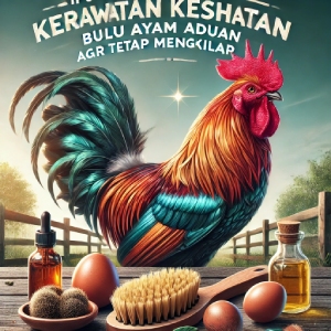 Tips Merawat Kesehatan Bulu Ayam Aduan Agar Tetap Mengkilap